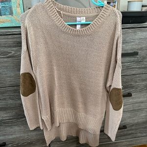 Medium tan sweater from Francesca’s